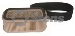 100-210-KA Kawasaki Air Filter Fits Models: KAWASAKI KD620 for 20 and 25 HP twin cylinder engines