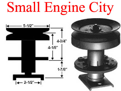 Poulan 532101477 Spindle Assembly
