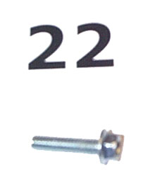 861510-HO 163 Honda FG100 Screw 