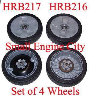 Honda HRB216 Set Of Wheels